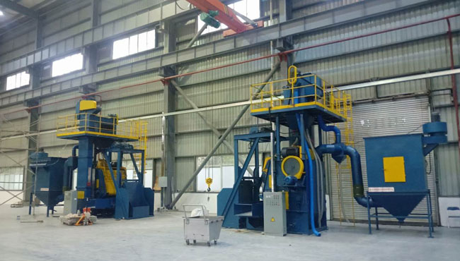 Q3210自動(dòng)上下料拋丸機(jī) Q3210自動(dòng)上下料拋丸機(jī)