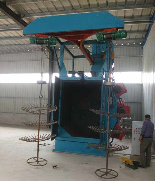 雙吊鉤式拋丸機(jī) 雙吊鉤式拋丸機(jī)