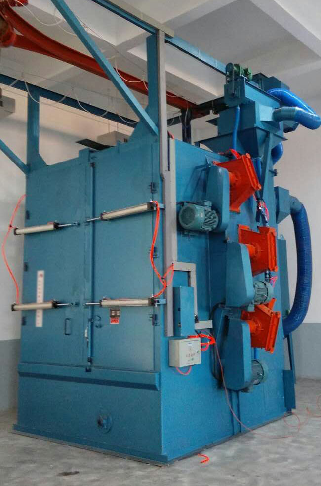 吊鉤式拋丸機(jī)整機(jī)圖 吊鉤式拋丸機(jī)整機(jī)圖