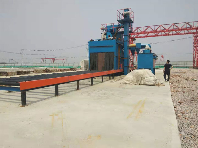 型鋼拋丸除銹機 型鋼拋丸除銹機