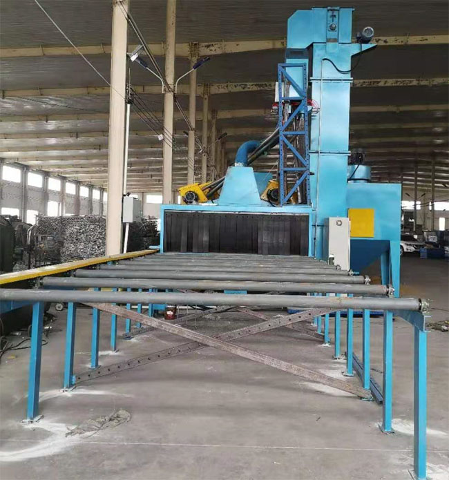 Q6927型材臥式拋丸機(jī)