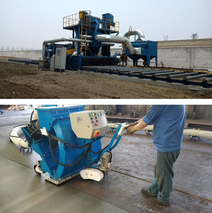 大型鋼板拋丸機(jī)