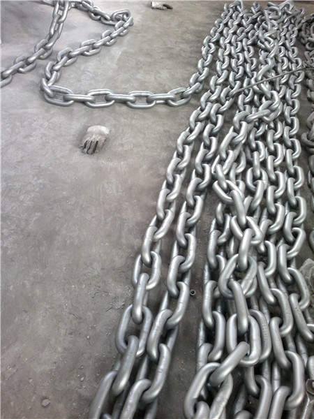 錨鏈拋丸清理之后的效果圖