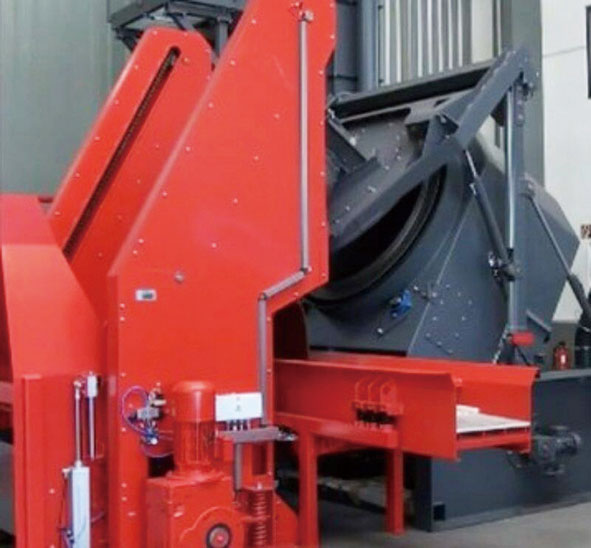 傾斜滾筒拋丸清理機(jī)